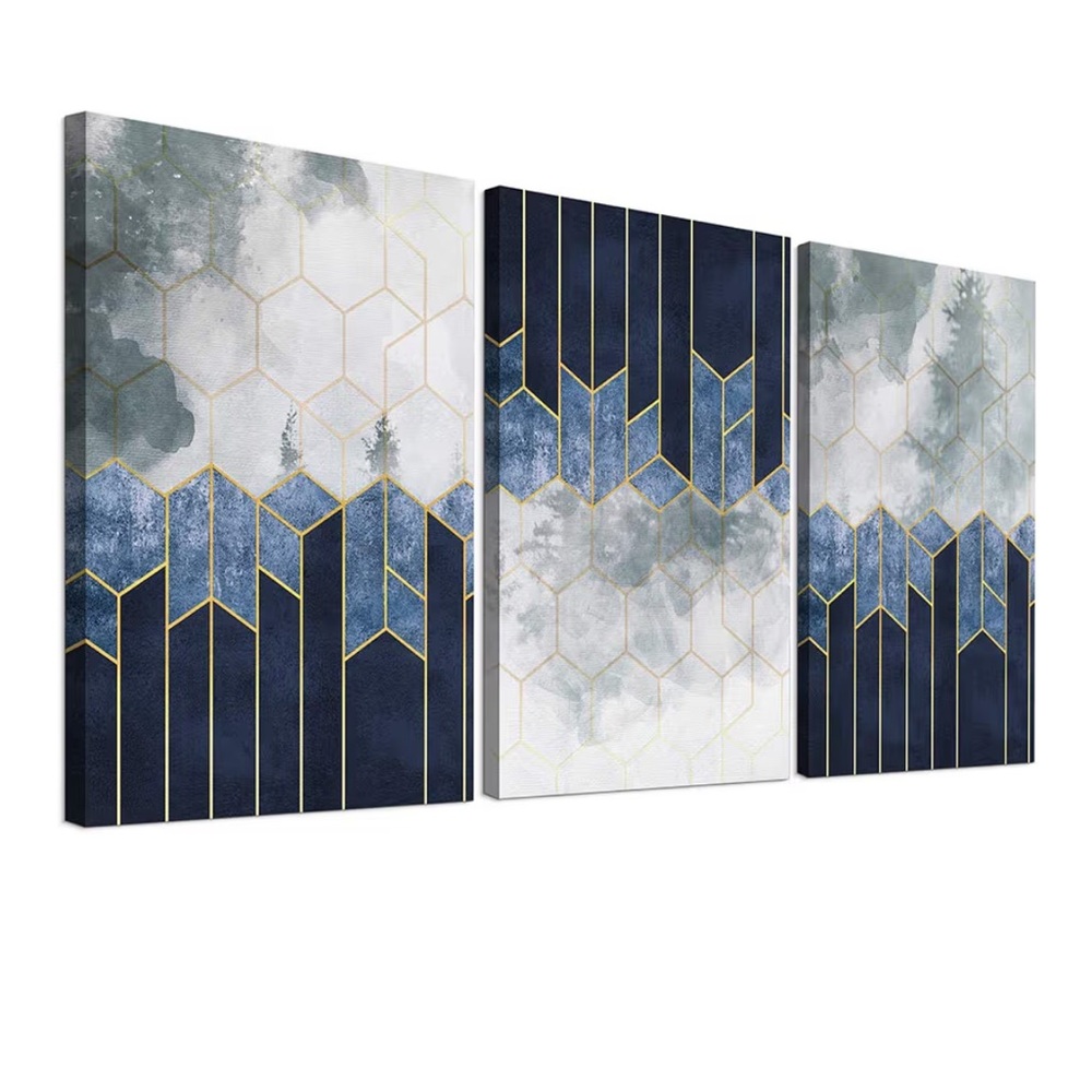 Abstract Canvas Wall Art Set